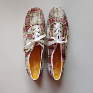 Plaid Keds NWOT